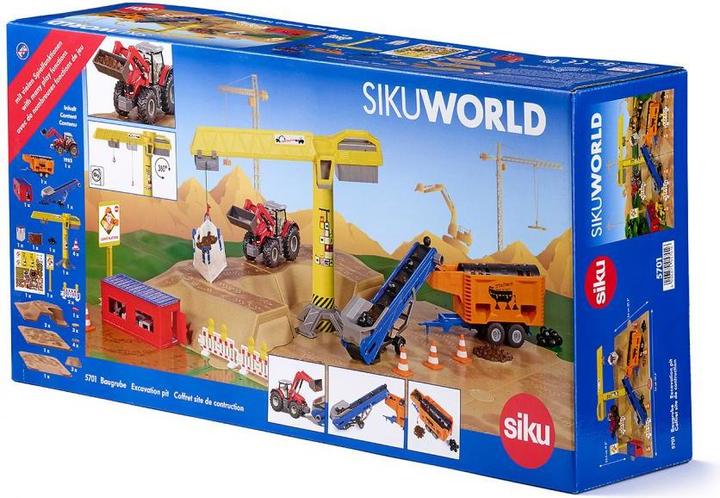 Actual product image Siku Excavation pit World