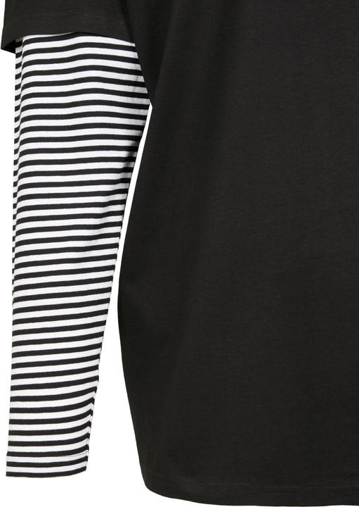 Image du produit Urban Classics Oversized Double Layer Striped LS Tee (XL)