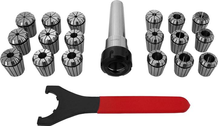 Produktbild Paulimot ER32-Spannzangen-Set 2 - 20 mm MK4 / M16 im Alu-Koffer