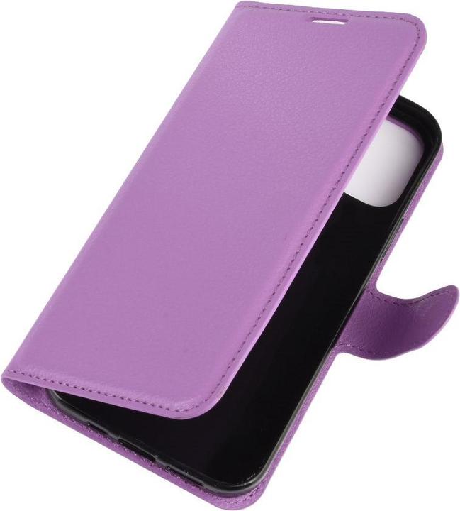 Image du produit Cover-Discount iPhone 12 / 12 Pro - Housse en cuir violet (Apple iPhone 12, Apple iPhone 12 Pro)