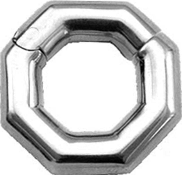Immagine prodotto Chaotic Trading Ohrgewicht klappbar silber Hexagon (Ottone)