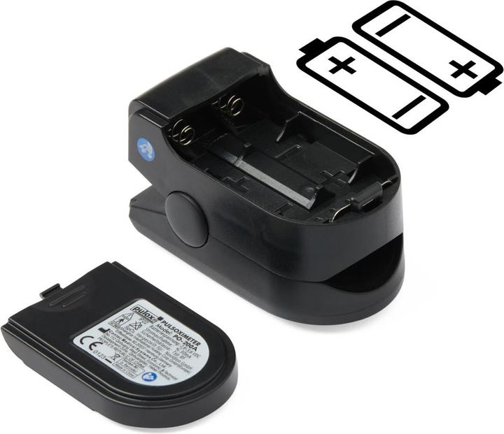 Immagine prodotto Pulox Pulsossimetro PO-200A con allarme nero