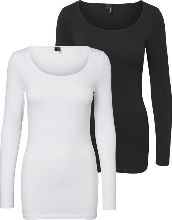 Image du produit Vero Moda Lot de 2 blouses à manches longues (M)