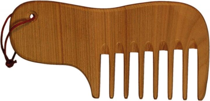 Kost Kamm Griffkamm Holz EXTRA BREIT 16cm