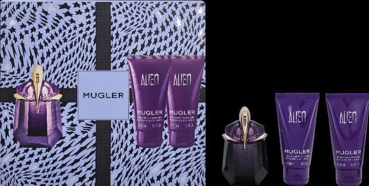 Actual product image Thierry Mugler Set Alien Eau de Parfum 30ml + 2x Body Lotion 50ml (Eau de parfum, 130 ml)