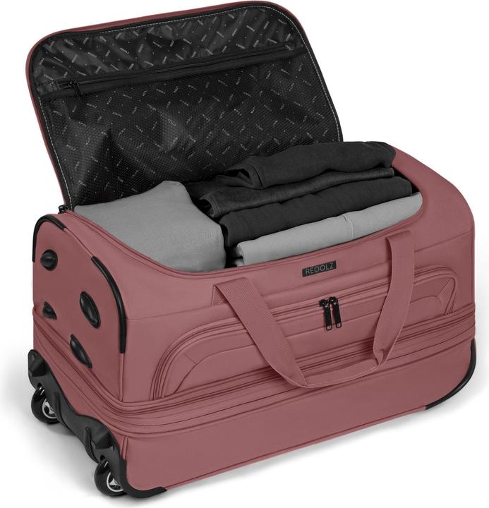 Actual product image Redolz Duffle Essentials 2-wheel travel bag 55 cm with expansion fold (43 l)