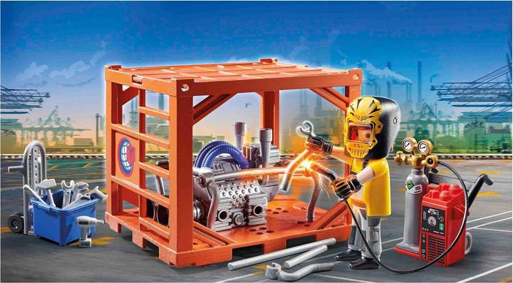 Actual product image Playmobil Container production (70774, Playmobil City Action)