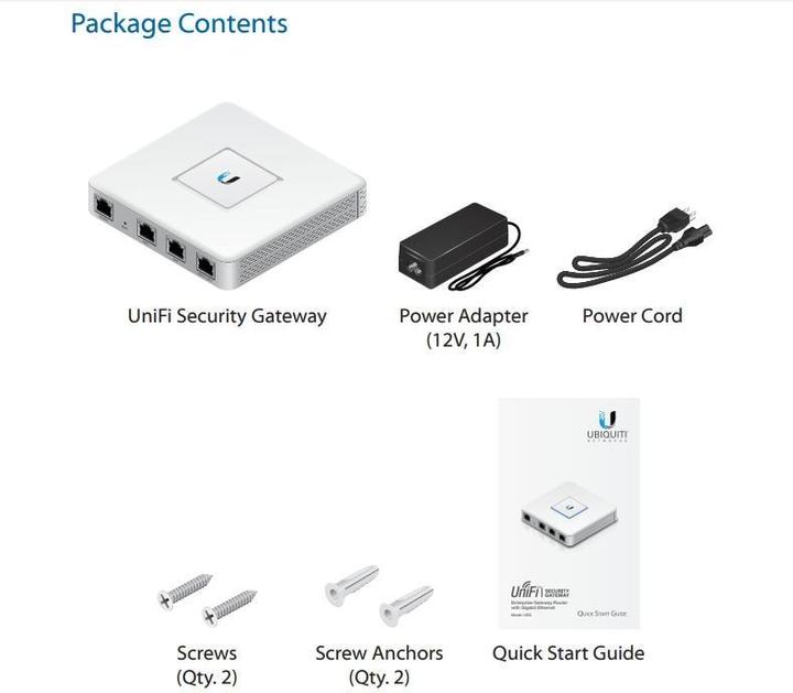 Produktbild Ubiquiti USG: UniFi Security Gateway