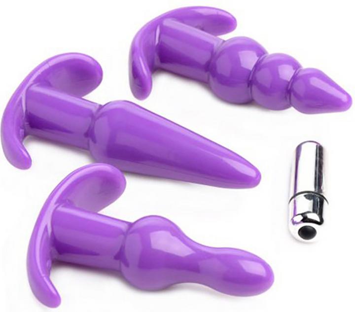Produktbild Pipedream 4 Piece Vibrating Anal Plug Set
