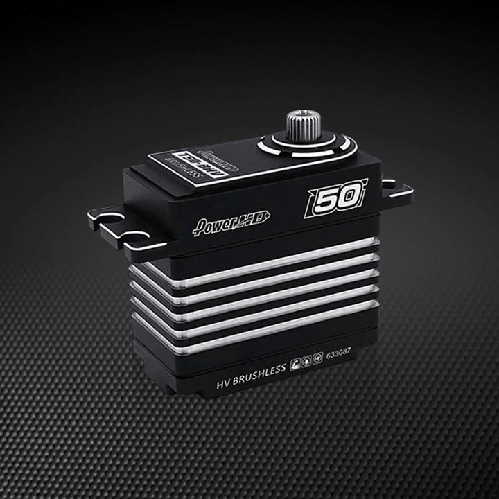 Actual product image Power HD Servo T50-BHV / 50kg / 0.065sec. / 7.4V Digital / Buggy 1:8