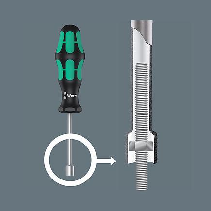 Produktbild Wera 9713 Schaumstoffeinlage Hex Schraubendreher Set 1 (Hex)