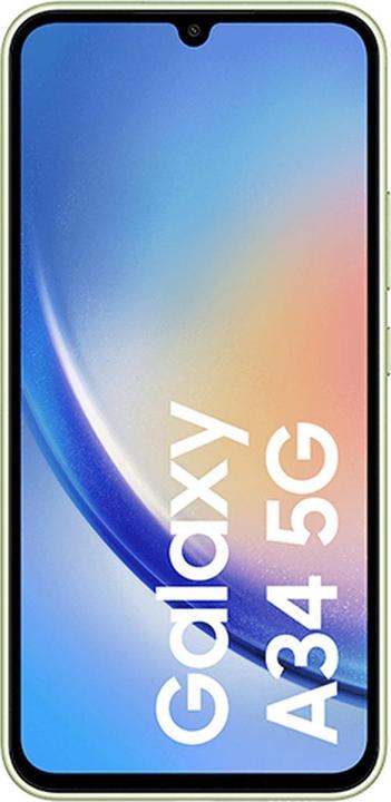 Immagine prodotto Samsung Galaxy A34 5G (256 GB, Fantastico Lime, 6.60", Doppia SIM, 48 Mpx, 5G)