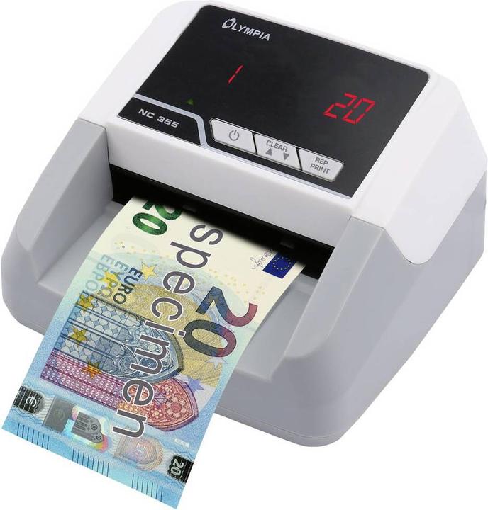 Produktbild Olympia Geldzähl- und Prüfgerät NC 355 (Geldscheinzähler)