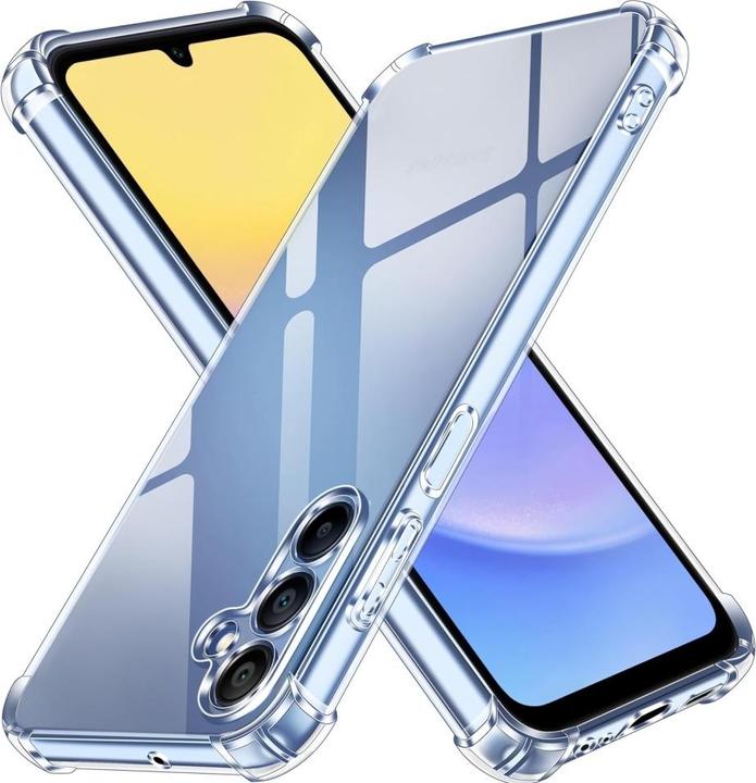 Screenguard Samsung Galaxy A15 5G Hülle Crystal Soft Airbag Bumper (Samsung Galaxy A15 5G)