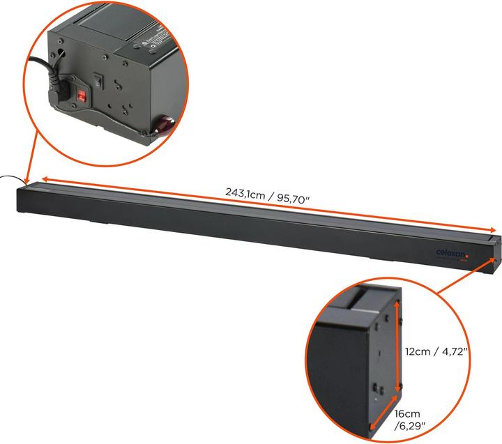 Produktbild Celexon CLR HomeCinema UST (100", 16:9)