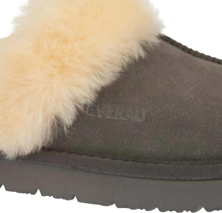 Produktbild Everau Hausschuhe Raven Wildleder (37)