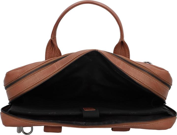 Actual product image Plevier Petronas laptoptas 15.6 inch cognac. (18", Fujitsu)