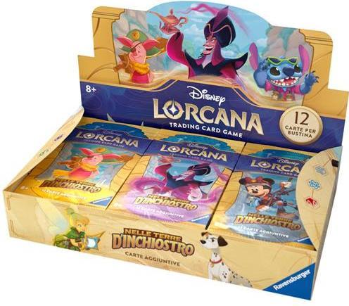 Immagine prodotto Disney Lorcana Box 24 buste: Nelle Terre d'Inchiostro (Display del booster)