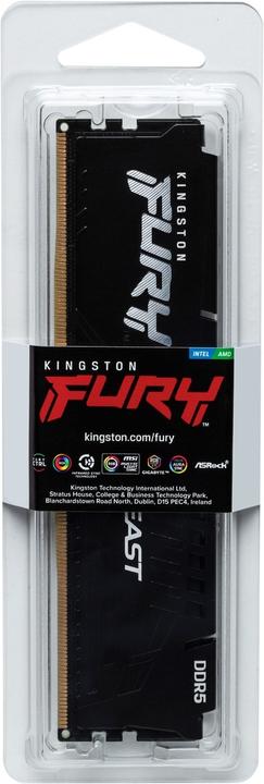 Actual product image Kingston Fury Beast (1 x 16GB, 5600 MHz, DDR5 RAM, DIMM)