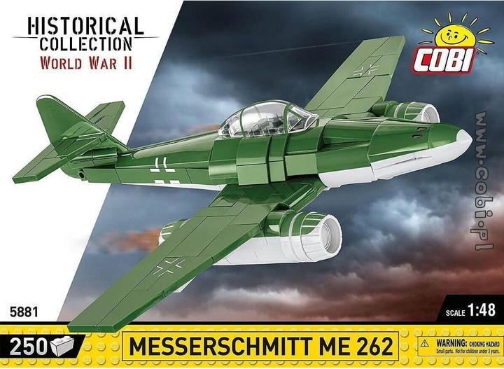 Actual product image Cobi Easy Planes Messerschmitt ME 262
