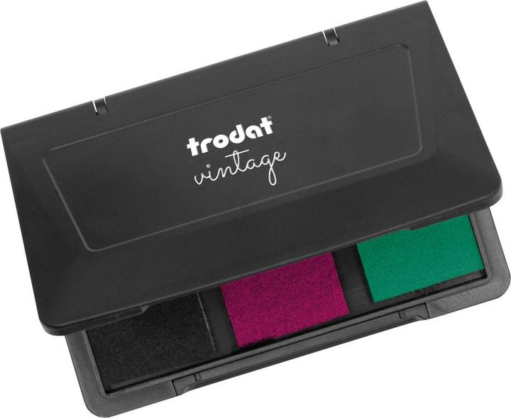 Actual product image Trodat Stamp pad "Congratulations" 3-coloured