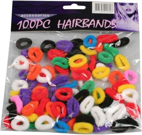 Benson 100 Stück Haarbänder