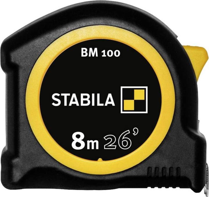Immagine prodotto Stabila Metro a nastro tascabile BM 100, scala cm/pollici (Metrico, Esazione)