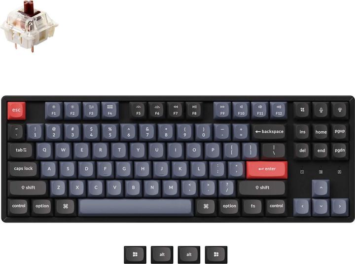 Immagine prodotto Keychron K8 Pro (DE, Cablato, Senza fili)