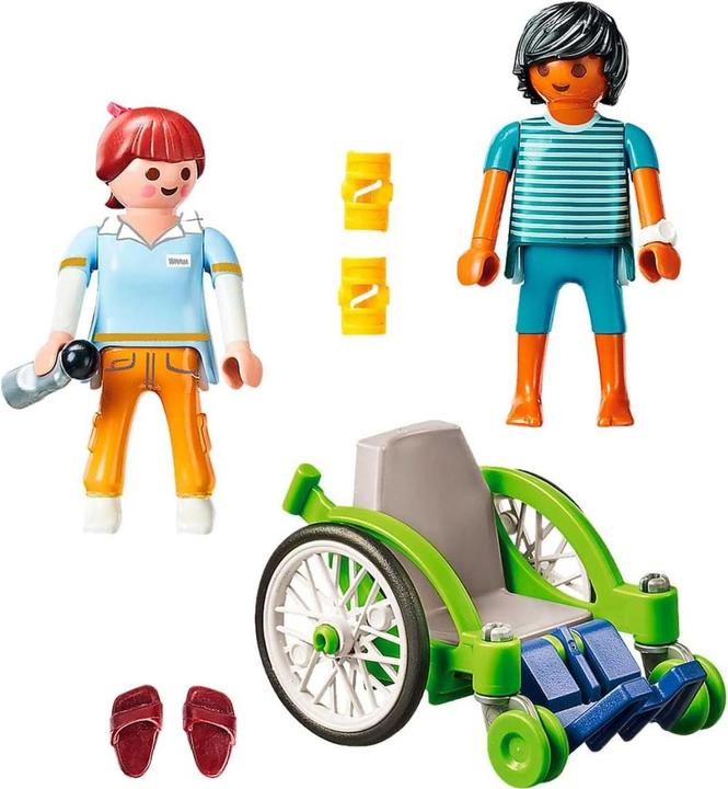 Produktbild Playmobil Patient im Rollstuhl (70193, Playmobil City Life)