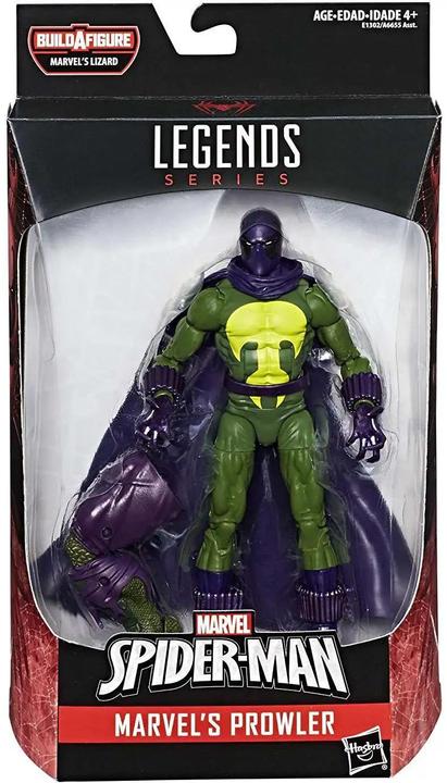 Immagine prodotto Hasbro Spider-Man Marvel Legends Serie Lizard Figura d'azione Prowler