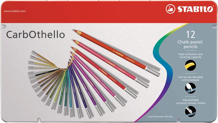 Immagine prodotto STABILO CarbOthello (Multicolore, 12 x)