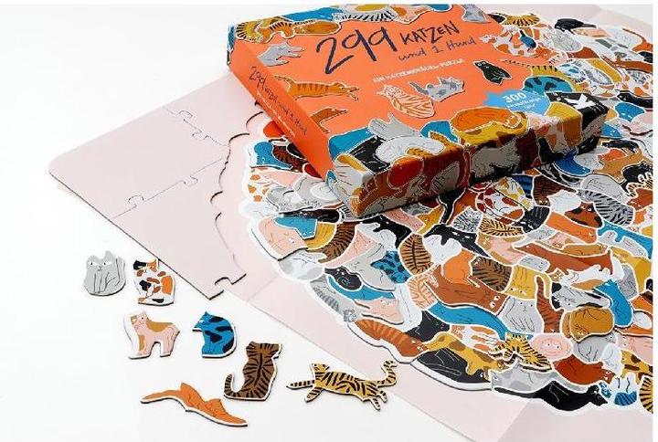 Image du produit 299 chats (et 1 chien) (300 pièces)