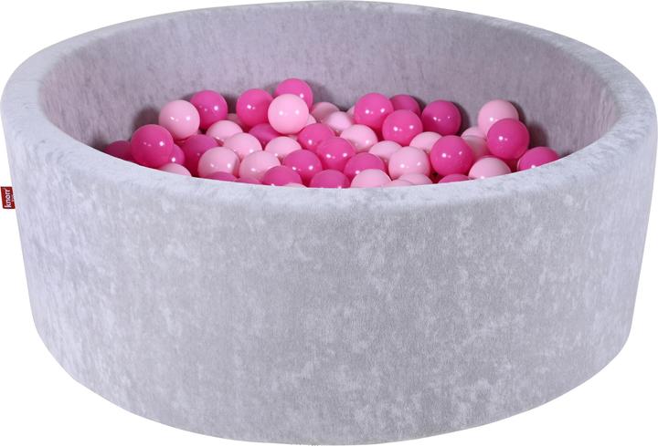 Grey, Rose, White, Pink