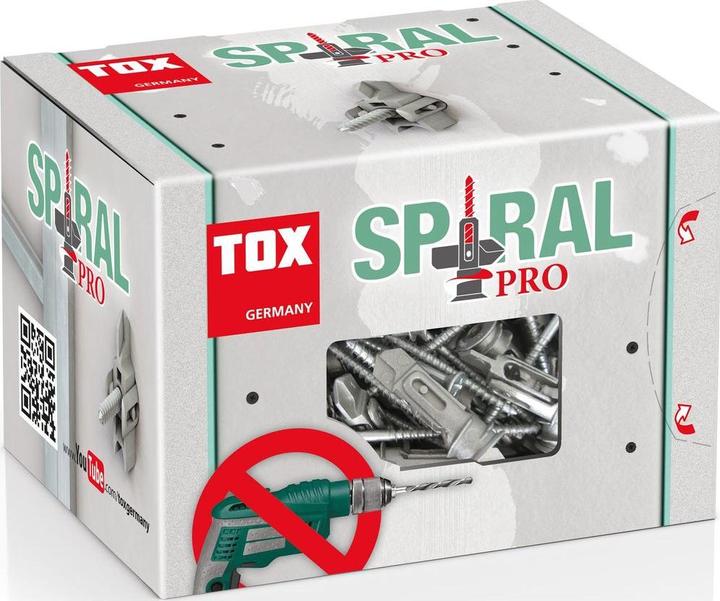 Produktbild Tox Gipskartondübel Spiral Pro 39-5 S 4 Stück (4 Stk.)