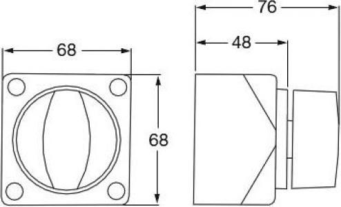 Actual product image Hella Battery disconnector 275A