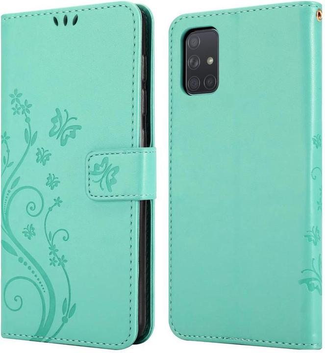Image du produit Cadorabo Couverture du livre de fleurs (Samsung Galaxy A71)