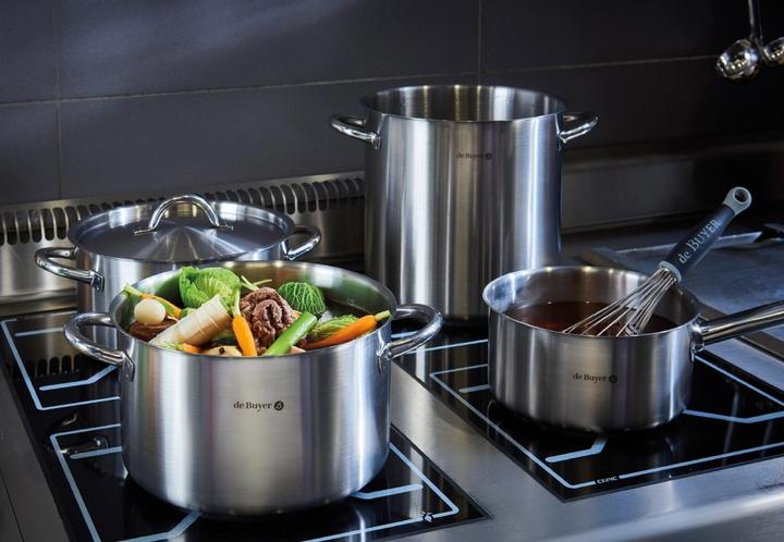 Actual product image de Buyer PRIM'APPETY Soup pot Ø20cm, induction (20 cm, Pot, Stainless steel)