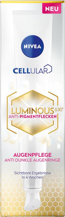 Produktbild NIVEA DUPLIKAT Cellular Luminous630 Anti-Dunkle Augenringe Augencreme (Crème, 15 ml)
