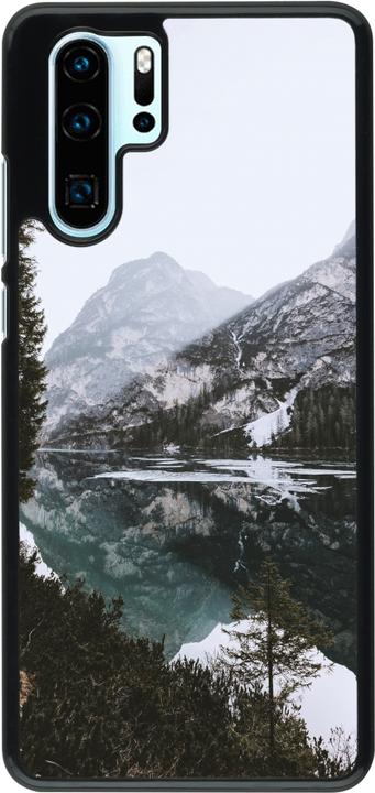 Actual product image PhoneLook Cover Winter 22 snowy mountain and lake (Huawei P30 Pro)