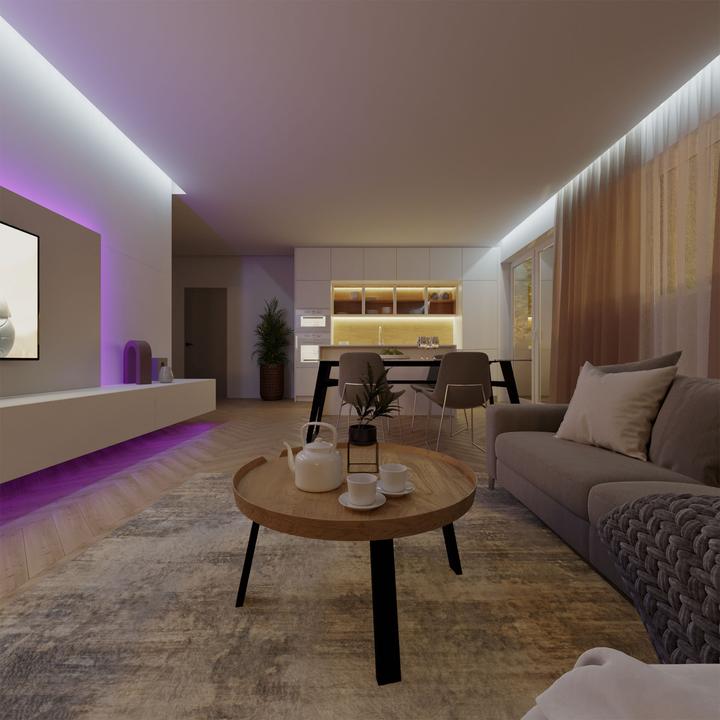 Image du produit Philips Bande lumineuse à LED (Multicolore, 500 cm, Intérieur)