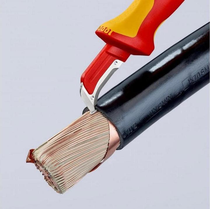 Immagine prodotto Knipex Coltello spelacavi (155 mm)