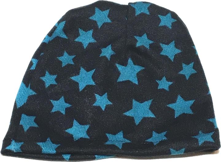 Produktbild Milkii leichte Herbst Baby Mütze, Sterne/ türkis