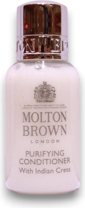 Actual product image Molton Brown Indian Cress Hair Conditioner For Purifying 30 ml - Beauty Hair Care (30 ml)