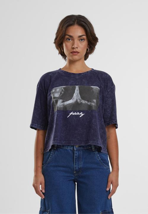 Actual product image Mister Tee MisterTee Ladies Pray Tee - 170449 (L)