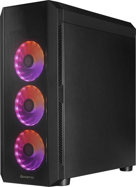 Immagine prodotto Chieftec CASE MIDITOWER ATX SENZA PSU/SCORPIO4 GL-04B-UC-OP (Mini-ITX, ATX, mATX)