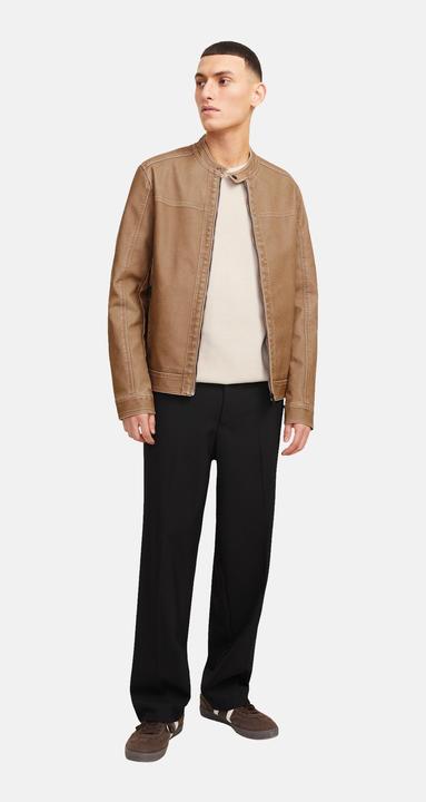 Actual product image Jack & Jones Jjewarner Washed Pu Jacket Noos (XXL)