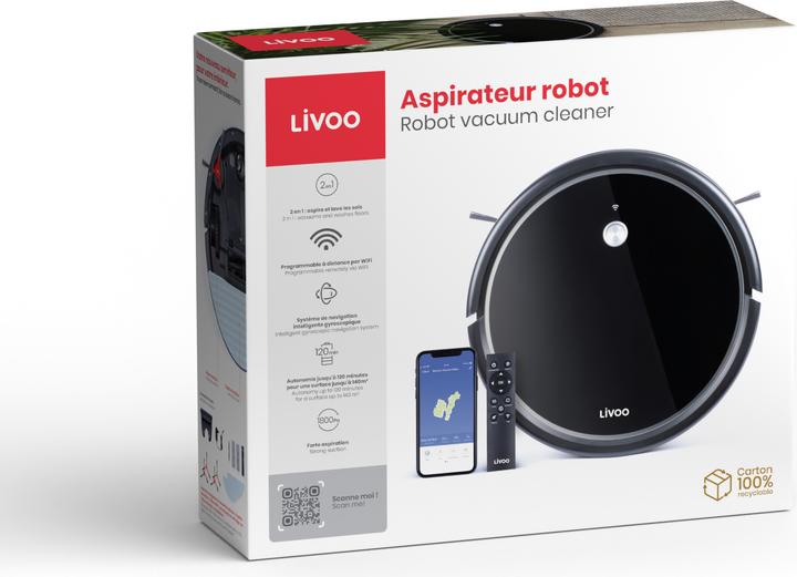 Image du produit Livoo Aspirateur robot (Robot d'aspiration et de nettoyage)