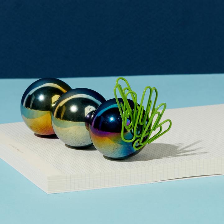 Actual product image Speks Dark Nickel Magnetic Balls