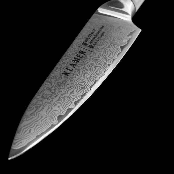 Immagine prodotto KLAMER Coltello multiuso, legno d'ulivo (12.70 cm)