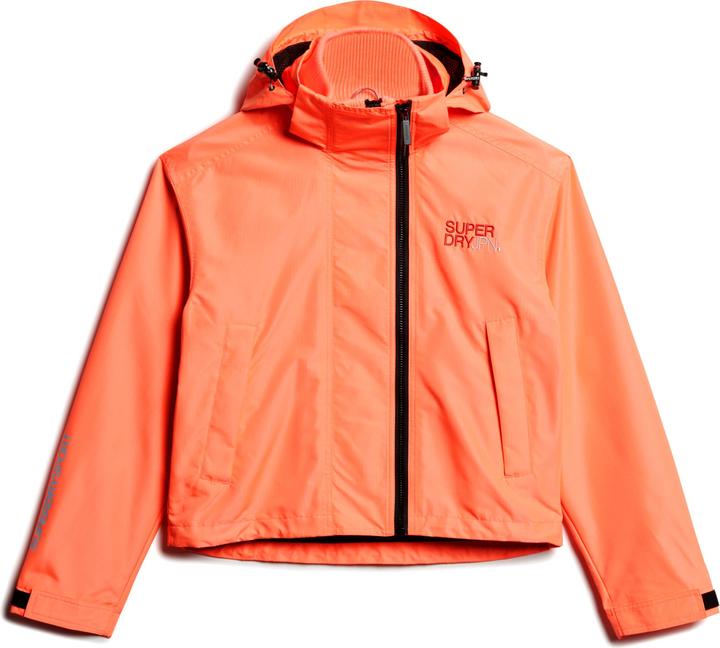 Produktbild Superdry HOODED EMB WINDBREAKER JKT Dames Jas - Maat M (12)